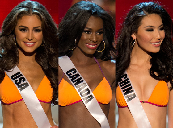 Miss Universe, Miss USA, Miss Canada, Miss China Miss Universe, Miss USA, Miss Canada, Miss China